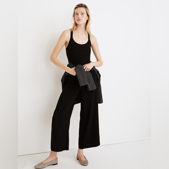 Madewell Black Jumpsuit - Picture 1 of 6